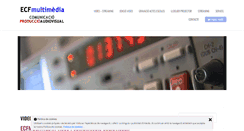 Desktop Screenshot of ecfmultimedia.com